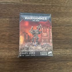 Warhammer 40K Chaos Lord With Jump Pack