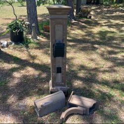 Mayne Liberty 4x4 Polymer Decorative Mailbox