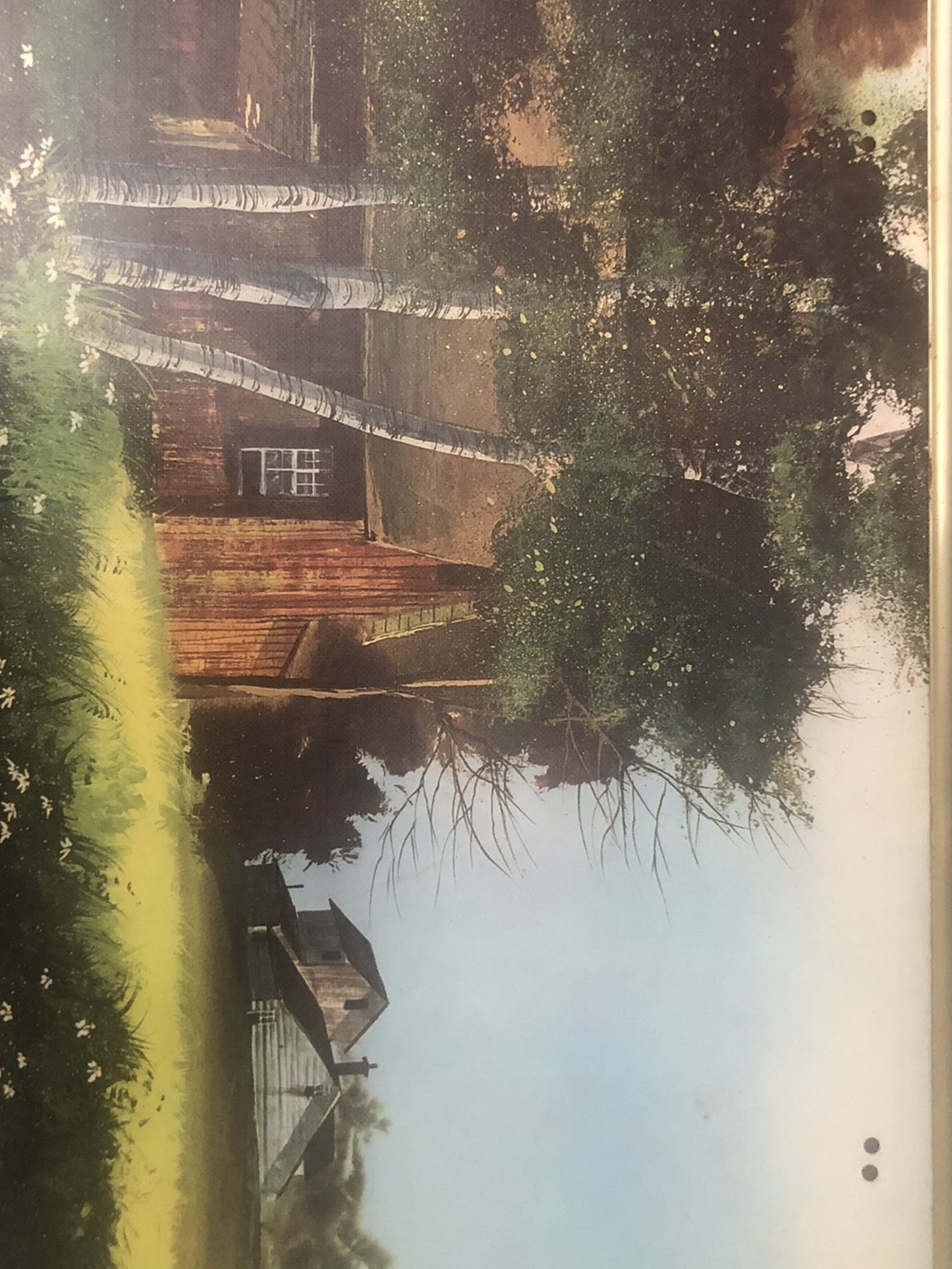 Vintage Metal Tv Trays