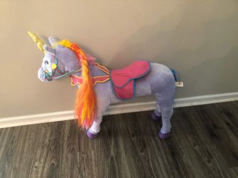 Unicorn ride On Toy