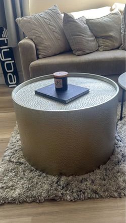 Drum coffee table