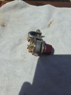 Vintage under dash fog light switch
