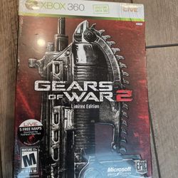 **Gears of War 2 Limited Edition Xbox 360 - Rare Brand New**