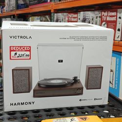Victrola Harmony Bluetooth Turntable System with Speakers