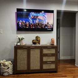 New Dearbhaile 51" Sideboard with 3 Drawers, Special Walnut