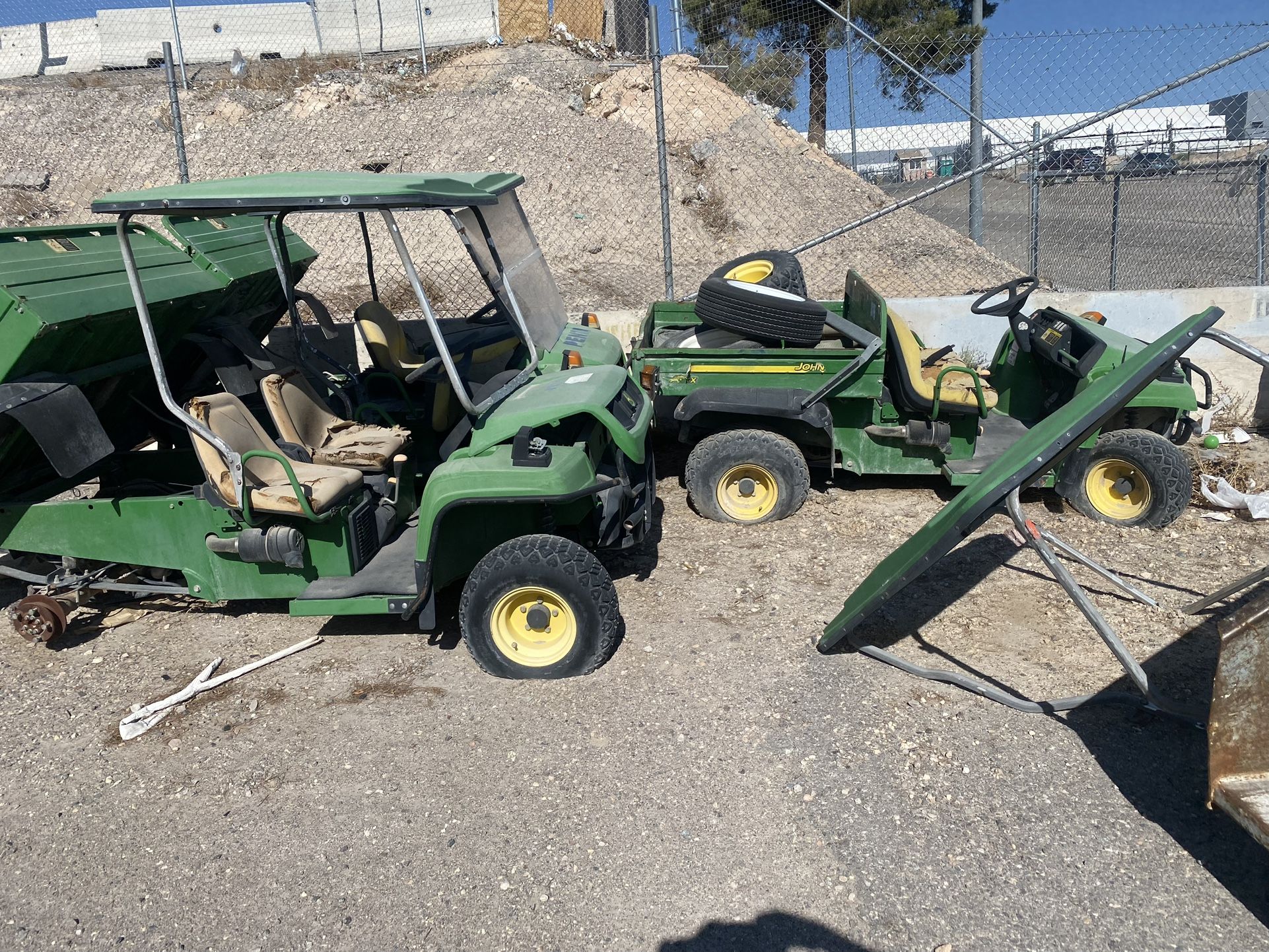 Used Jhon Deere Gators For Parts