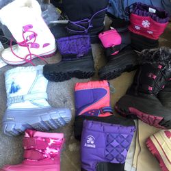 Girls snow boots