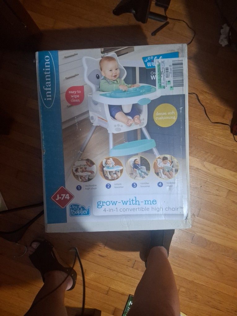 Grow With Me Highchair 4&1 Convertible High chair