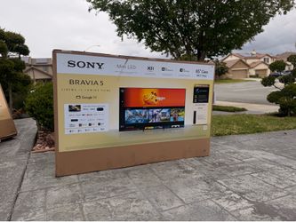 65 “ Sony smart 4K BRAVIA 5 MINI LED TV