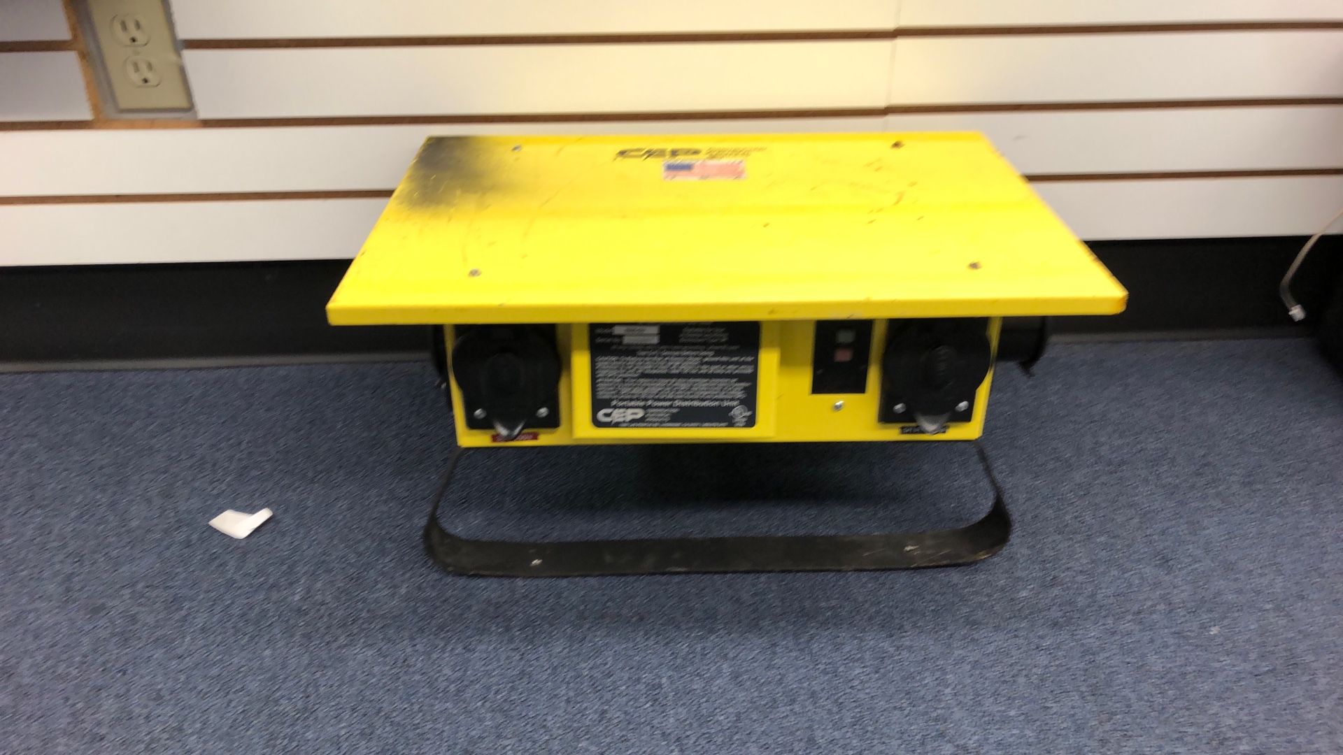 CEP 6508-GU 50 Amp 125/250 Volts 3 Pole 4 Wire Grounding 1 Phase 60 Cycle Portable Power Distribution Unit (70486897)