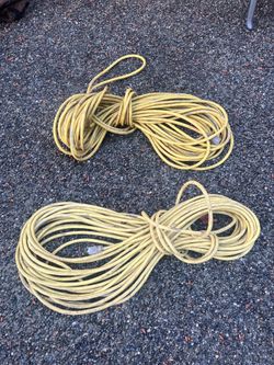 two 100 feet extension cords
