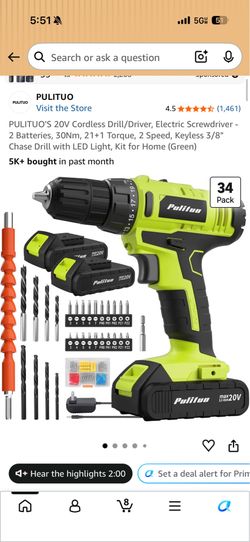Cordless drill