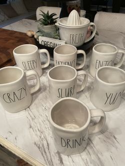 Rae Dunn Coffee Mugs