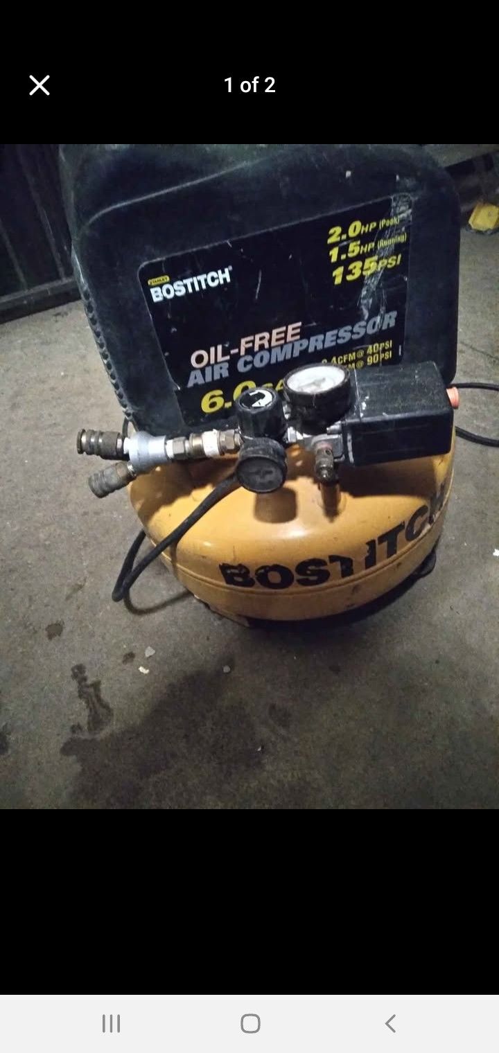 Bostitch 6gal Air Compressor 