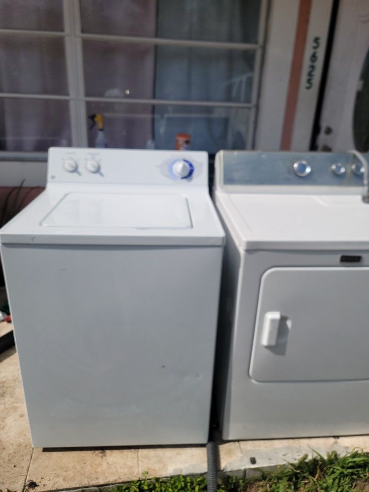 Ge Washer And Maytag Dryer 