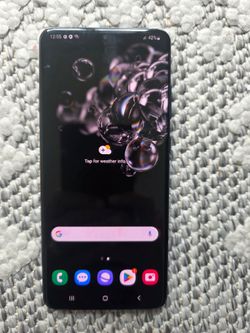 unlocked Samsung Galaxy S20 ultra 128gb