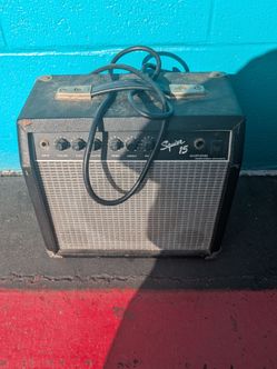 Squier by Fender guitar amp