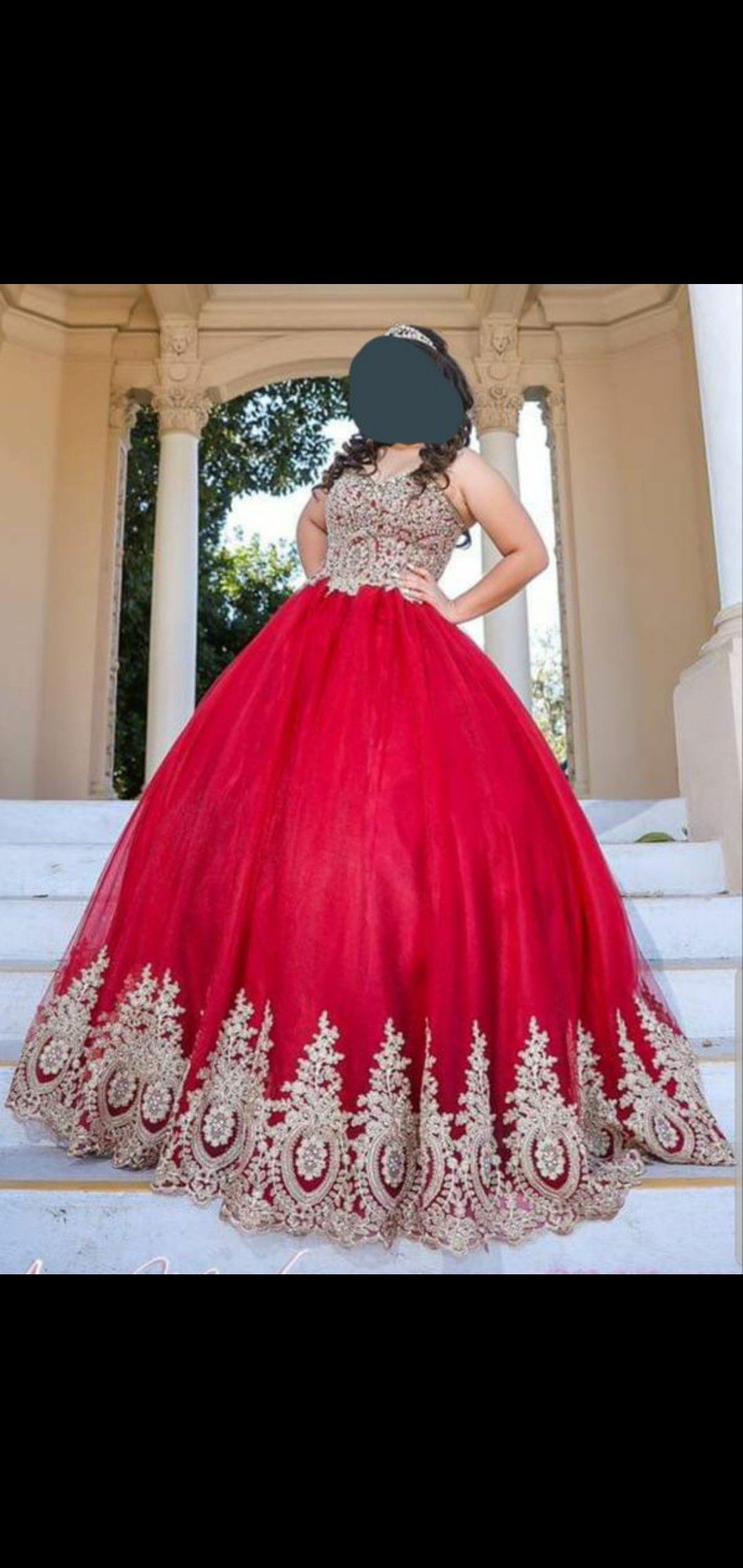 Quinceanera dress with petticoat