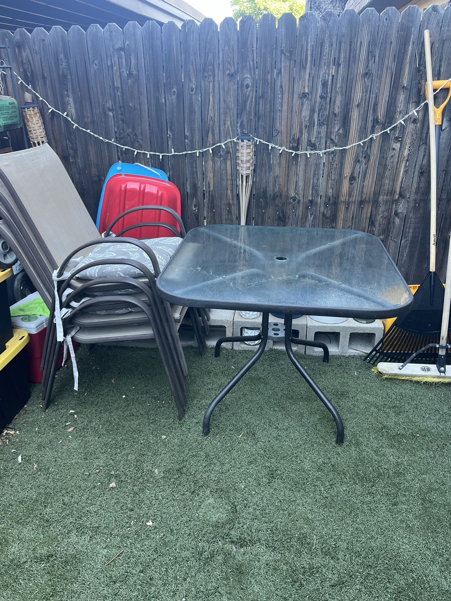 Patio Table & Chairs
