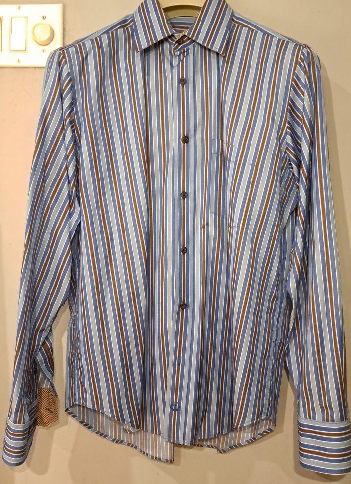 Bugatchi- long sleeves dress shirt for men