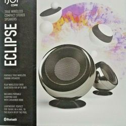 Wireless Compact Stereo Speaker w/ Case (Black)