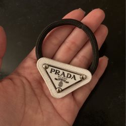 Hair Tie With Brand Tag Designer