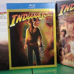 Indiana Jones: Kingdom Crystal Skull Blu-ray Target 2-Disc Art Book + DVD