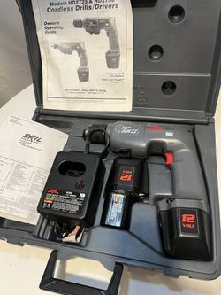 Skil Professional 2736 Top Gun 3/8” Cordless Drill and Case #2L4