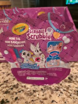 Crayola scribble scrubbie Pet mini tub