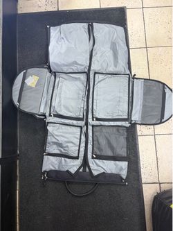 Modoker Convertible Rolling Garment Bag - Black Wheeled Carry-On Duffle