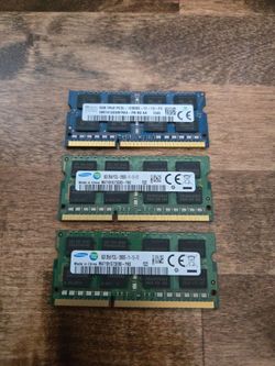 DDR3 RAM (8GB x 3) - SODIMMs for Laptops