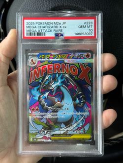 PSA 10 Mega Charizard X ex 223/193 Mega Attack Rare M2a Japanese Pokemon Card