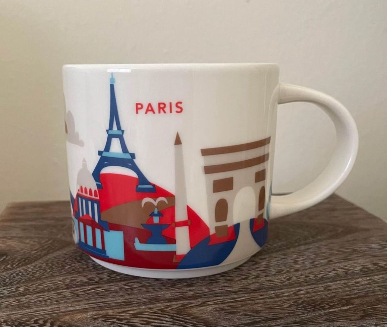 Like New STARBUCKS Paris Mug You Are Here Collection - 14 FL oz