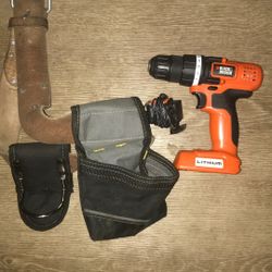 House Drill With Tool Belt
