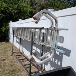 2 Aluminum Green Tip Werner Ladders