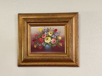 original painting in custom frame