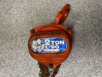 Jet Equipment & Tools 2 Ton Chain Hoist Lifting Chain Included