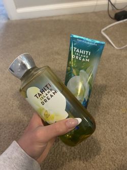 Bath and bodyworks Tahiti Island Dream shower gel and body cream