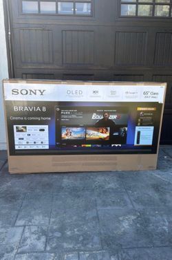 MV 65” Sony smart 4k Oled Bravia 8 TV