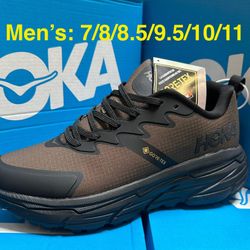 Men’s Hoka GTX Shoes, Sizes 7/8/8.5/9.5/10/11, New