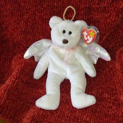 Ty Beanie Babies Halo 😇 Angel Bear 🐻