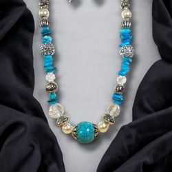 Handmade Necklace, Bracelet &Earring Set 