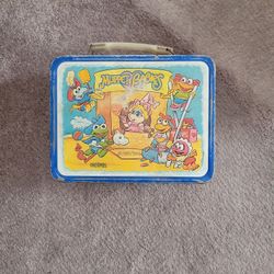 Muppet baby's metal lunch box