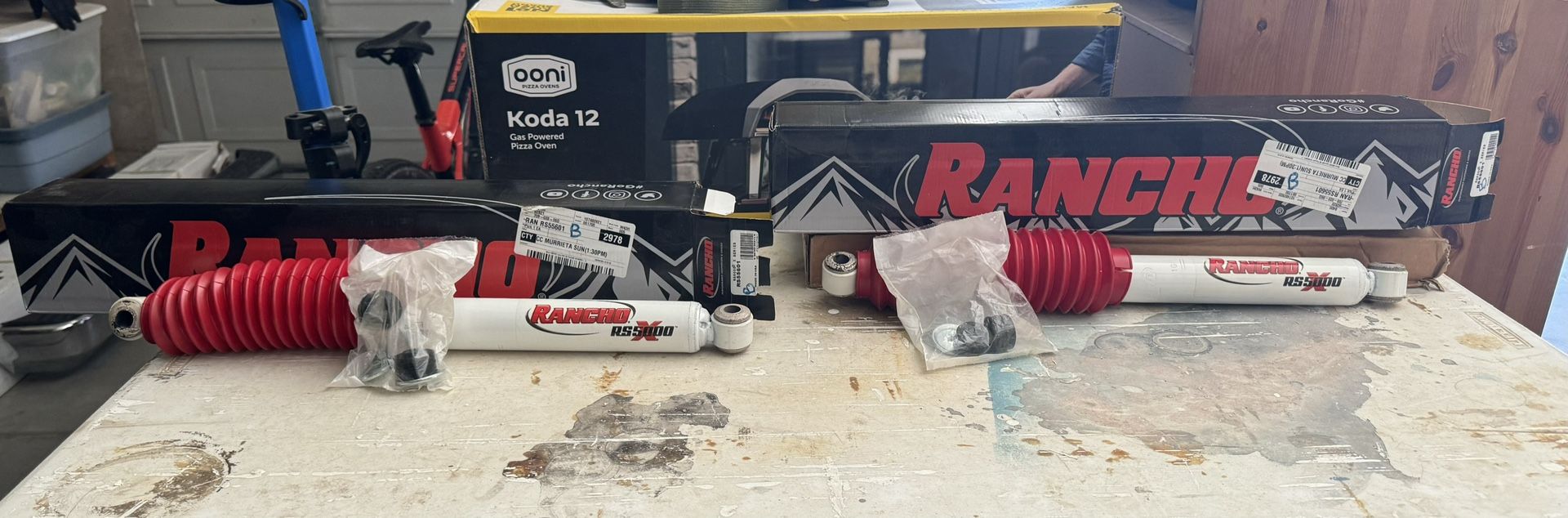 Rancho RS 5000X Front Shocks New
