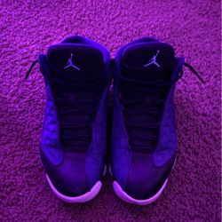 Navy Blue Jordan 13s