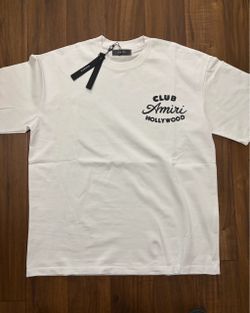 Amiri Club Hollywood T-Shirt White