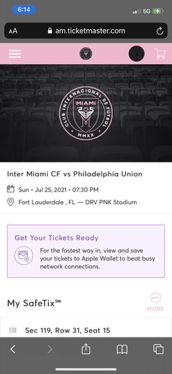 Inter Miami Ticket Need Gone ASAP 