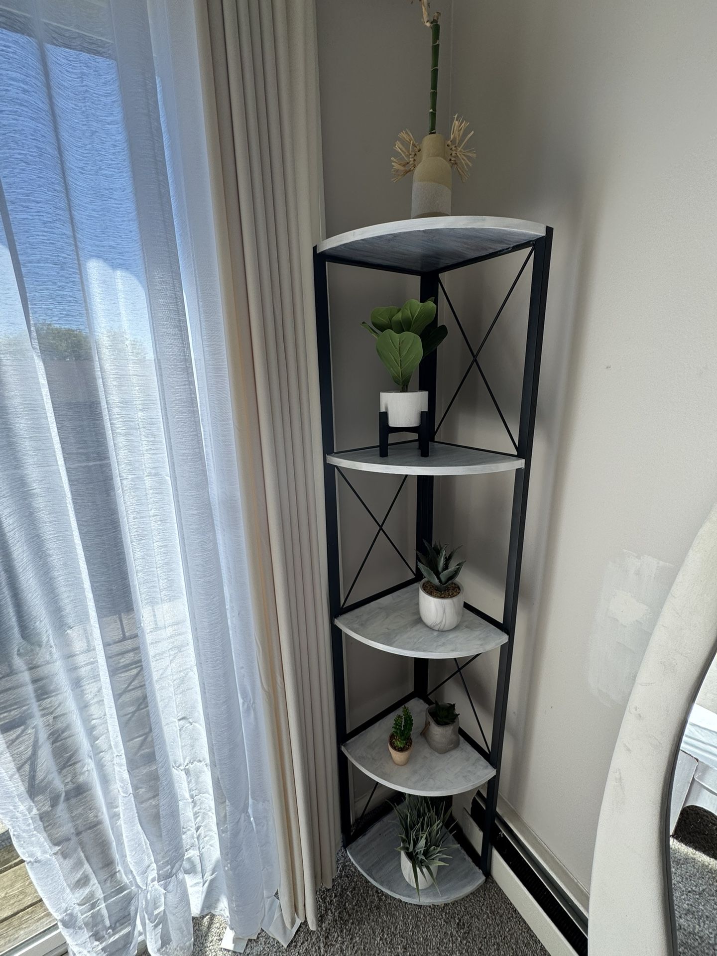 Bookshelf with Decorations