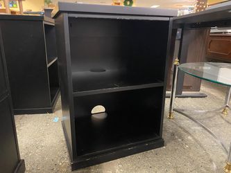 Black Office Bookcase