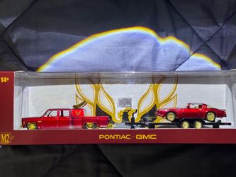 M2 Machines Haulers R96 CHASE 1977 GMC Sierra 3500 Custom & 1977 Pontiac Firebird Trans Am